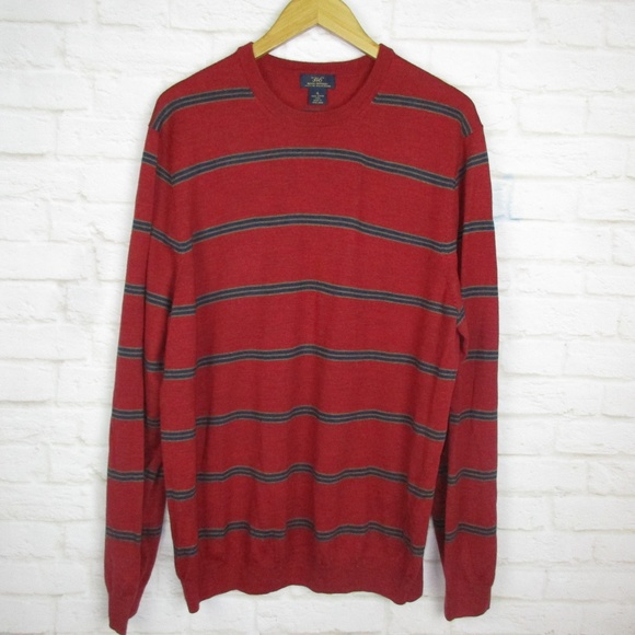 Brooks Brothers Mens size XL 100% Merino Wool - Picture 2 of 7